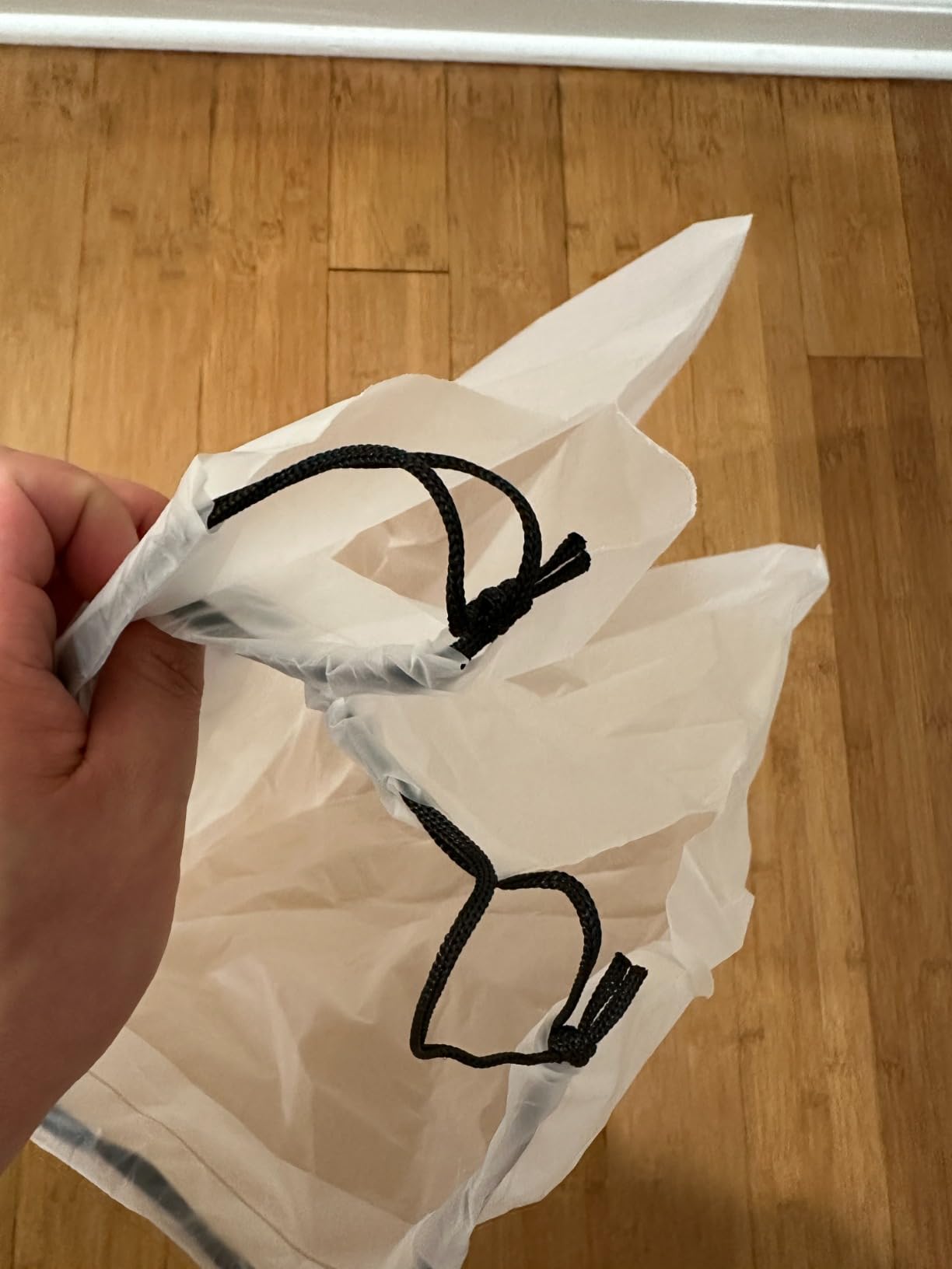 Clear Shoe Bags for Travel 5 PCS, Drawstring Travel Shoe Bags for Packing customer photo 2