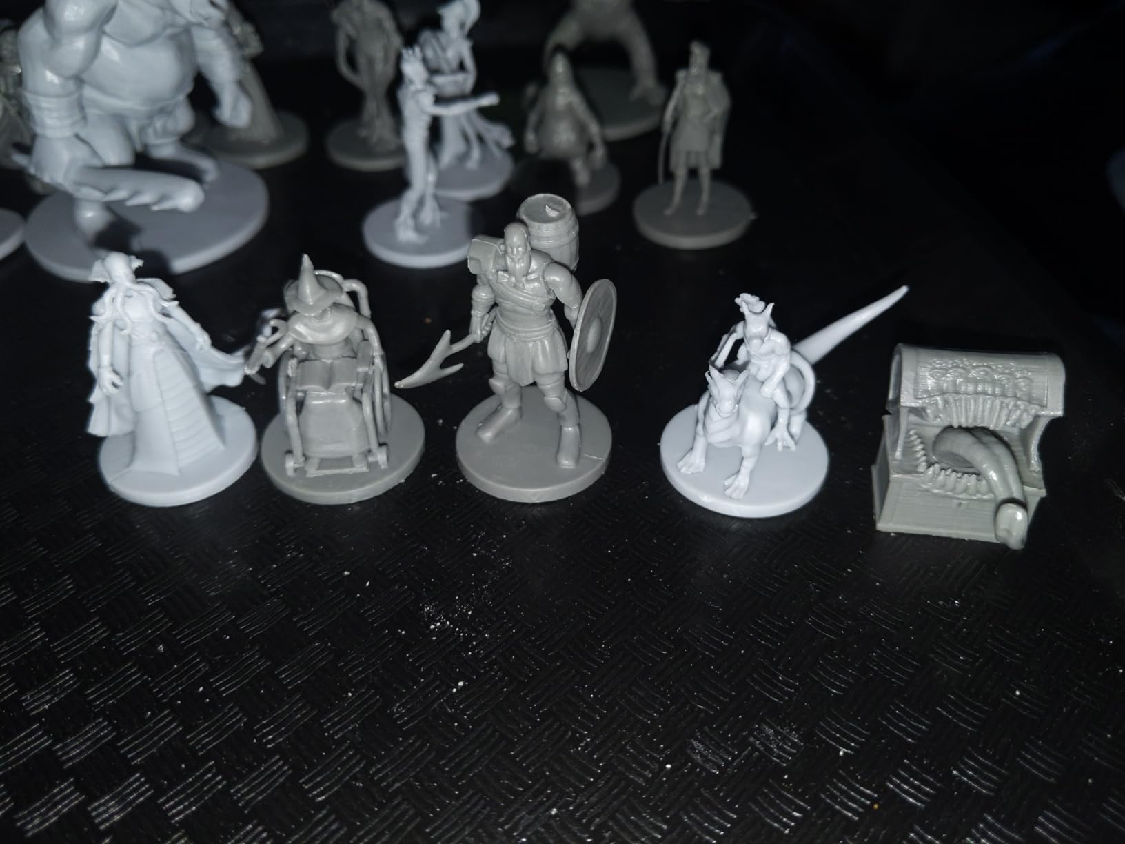 Path Gaming 50 Unique Miniatures Fantasy Tabletop RPG Figures for Dungeons and Dragons, Pathfinder Roleplaying Games, Bulk Unpainted, Great for D&D customer photo 1