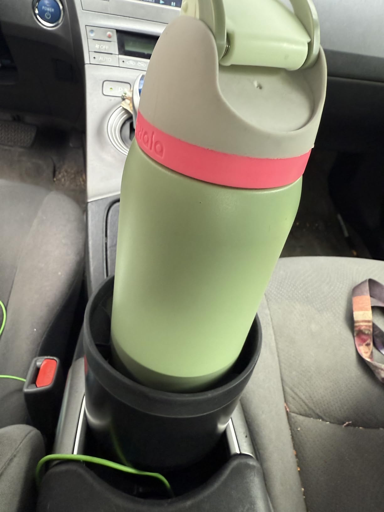 TYKOR Car Cup Holder Expander, Extender for Car with Adjustable Base | Cup holder Adapter, Fits Yeti 24/36/46oz, Owala 12/24/40oz, Large Bottles and Mugs in 3