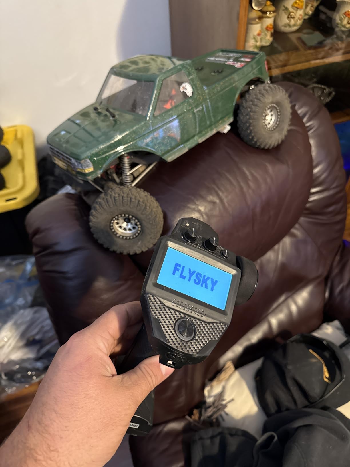 Flysky FS-G7P+ Transmitter and Receiver FS-R11P, for RC Car & Boat | 2.4GHz 10-Channels | Adopting Flysky Radio Control System | for RC Crawler, Buggy (FS-G7P Upgraded Version) customer photo 1