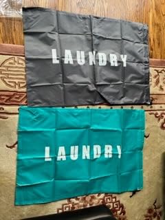 Isink Laundry Bag,2 Pack Travel Laundry Bags for Dirty Clothes,Large Laundry Bags for Camping & Traveling,Dirty Clothes Travel Bag, Travel Essentials 24