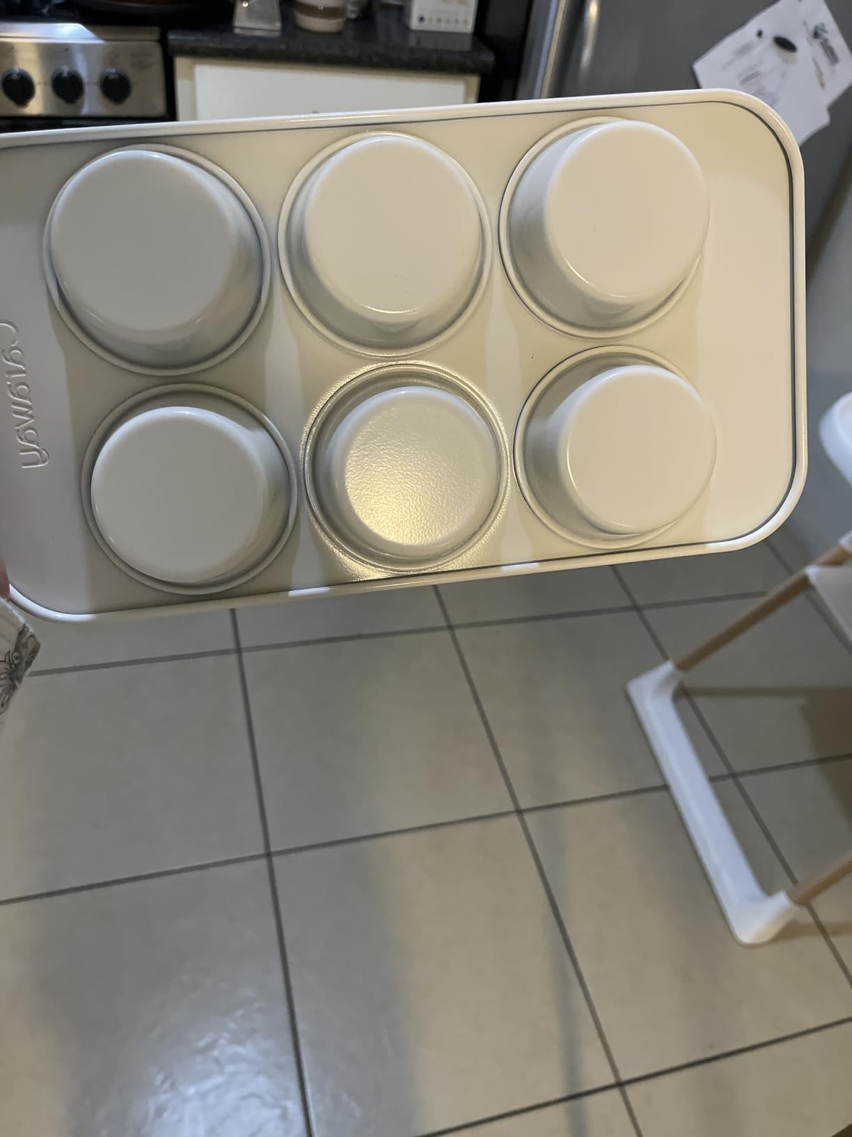 Non-Stick Ceramic-Coated 12-Cup Muffin Pan | Naturally Slick Ceramic Coating, Non-Toxic PTFE and PFOA Free customer photo 1