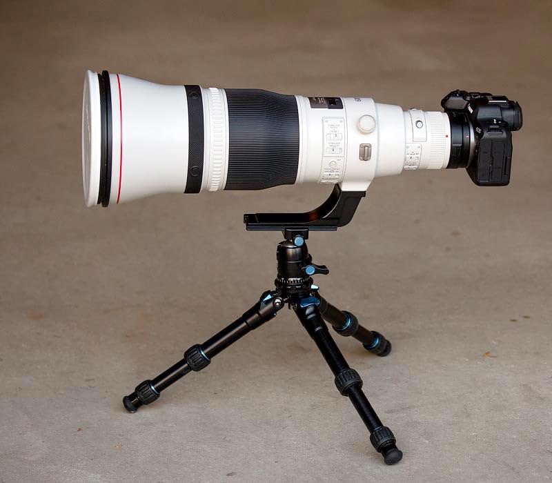 SIRUI AM-203 Aluminum Mini Travel Tripod, B00K Ball Head, 360° Panoramic | 20LB Load, 16.7