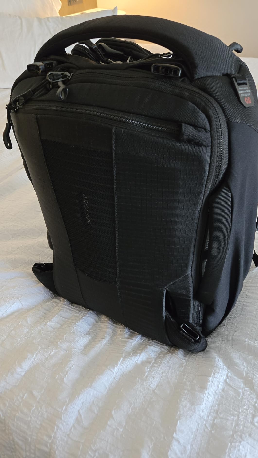 Osprey Sojourn Porter 46L Travel Backpack - Carry-On Compliant Luggage with StraightJacket Compression and Padded Laptop Sleeve, Brindle Brown customer photo 1