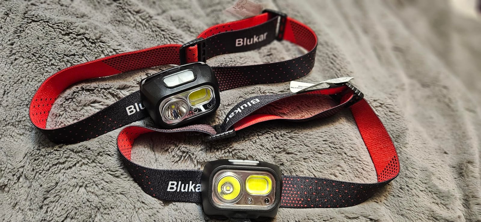 Blukar LED Headlamp Rechargeable, 2000L Super Bright Headlight Flashlight | 8 Modes & Stepless Dimming, Spotlight & Floodlight, Motion Sensor, IPX5 Waterproof for Camping, Hiking, Running, Fishing customer photo 2