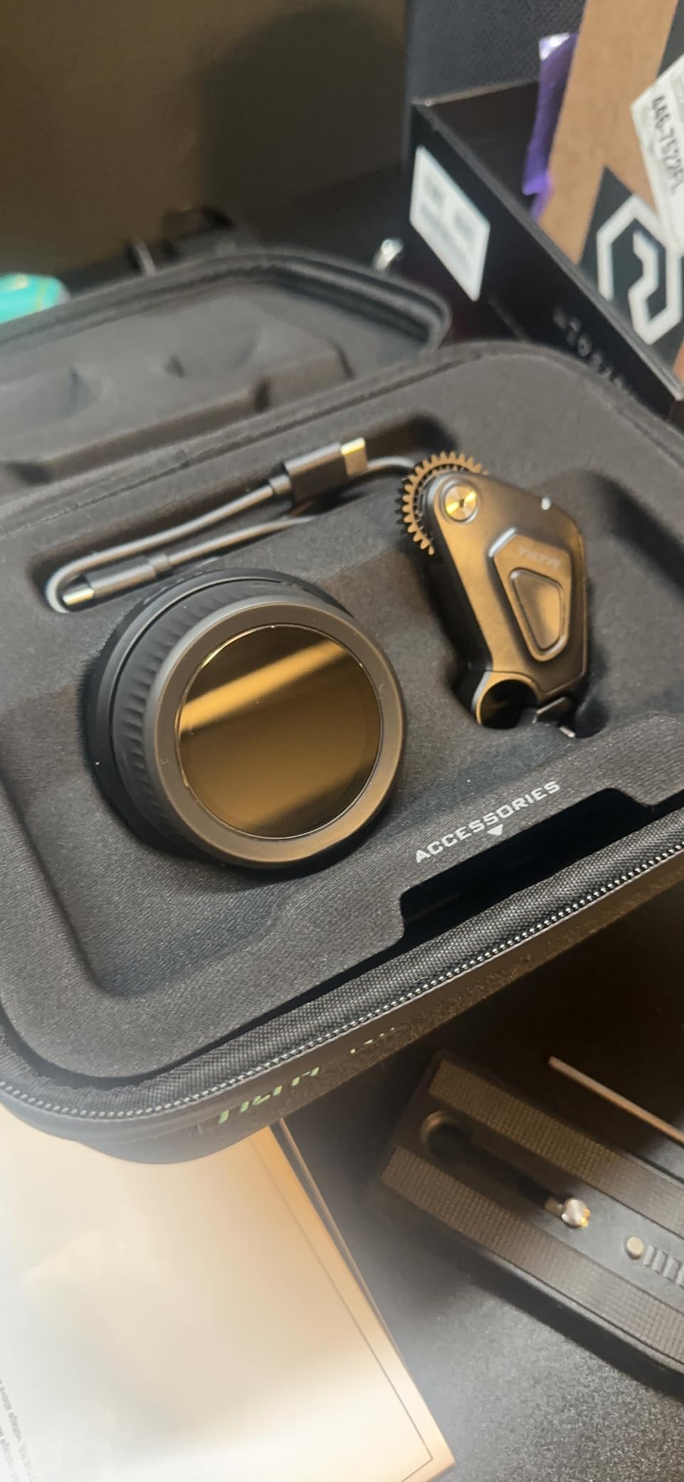 Tilta Nucleus Nano II Base Kit - Wireless Lens Control System | Includes Handwheel, Motor + More | Wireless Zoom, Focus, Aperture Control | Follow Focus | Accurate Pulling | Touch Screen customer photo 1