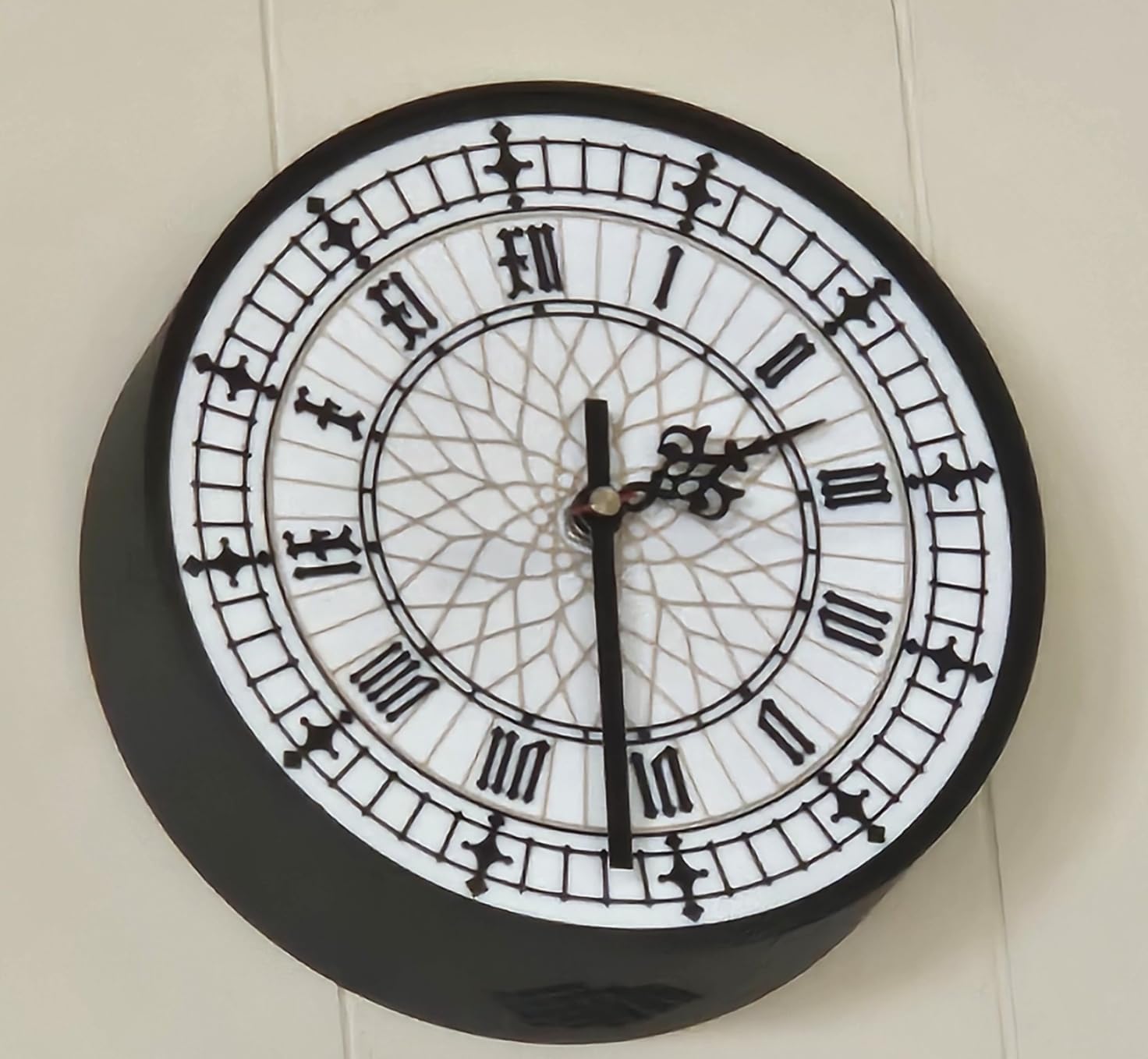 12888 Westminster Melody Chime Box Clock Mechanism with Pendulum and 2 Sets of Hands, Design Your Creative Wall Clock, Suitable for 8-14 inch Grandfather Clock Parts Replacement (17mm) customer photo 1