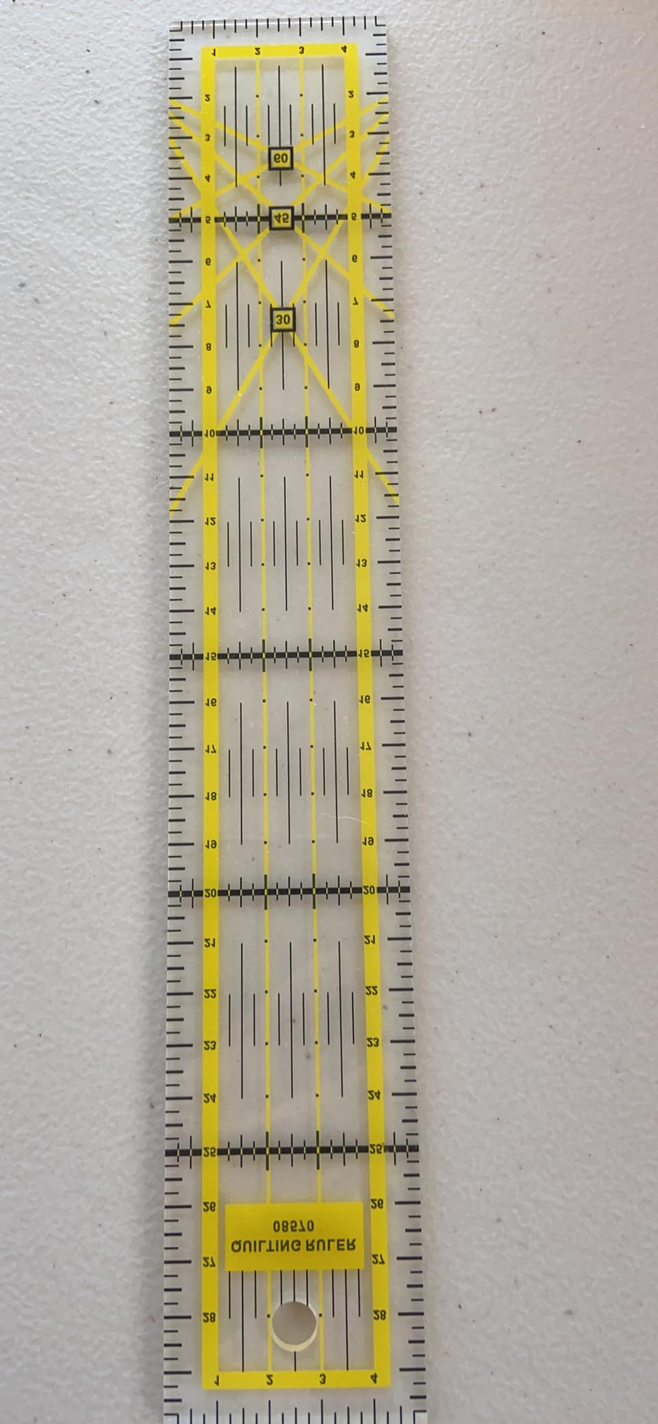 Quilting Rulers, 7 Piece Acrylic Ruler, Fabric Cutting Ruler (12.5