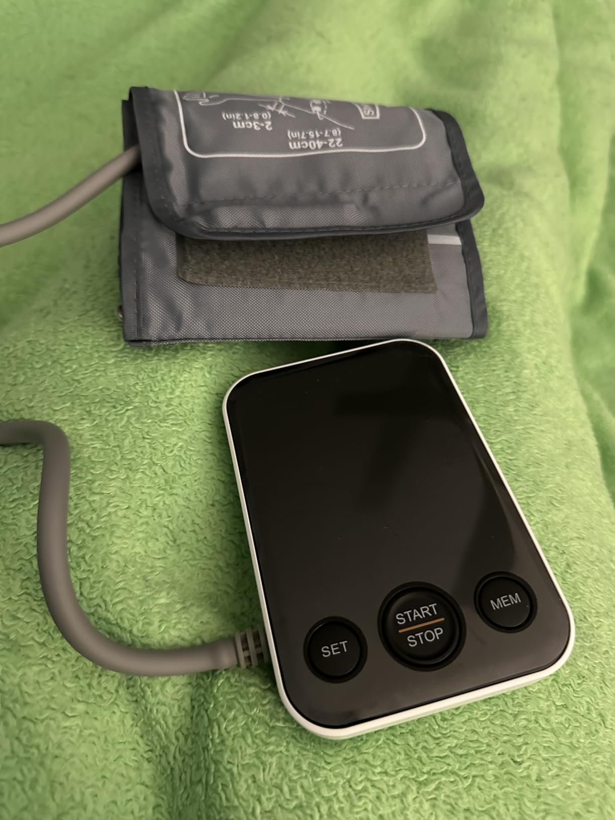 Oklar FDA Cleared Blood Pressure Monitor Upper Arm BP Machine for Home Use | Clinical Accuracy, 2x120 Memory, Large LED Display & 8.7