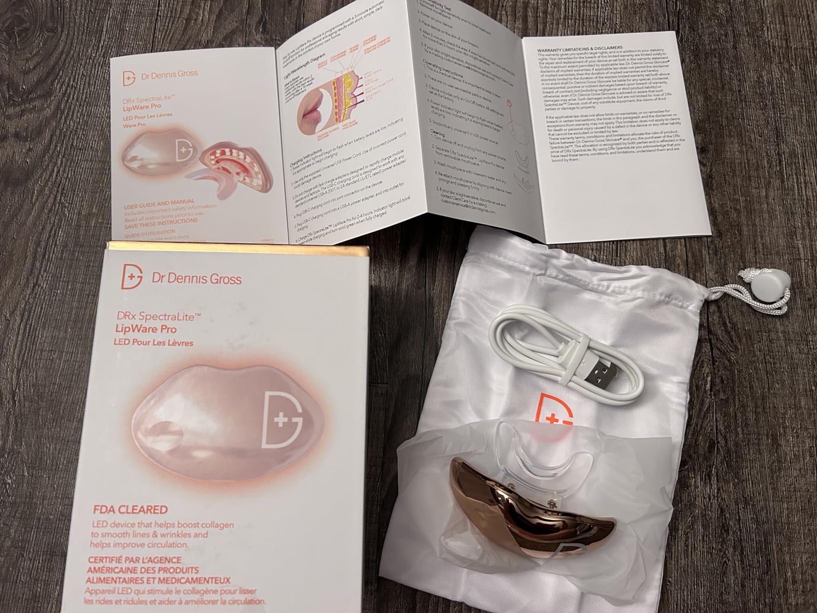 Dr Dennis Gross DRx SpectraLite LipWare Pro LED Device customer photo 1