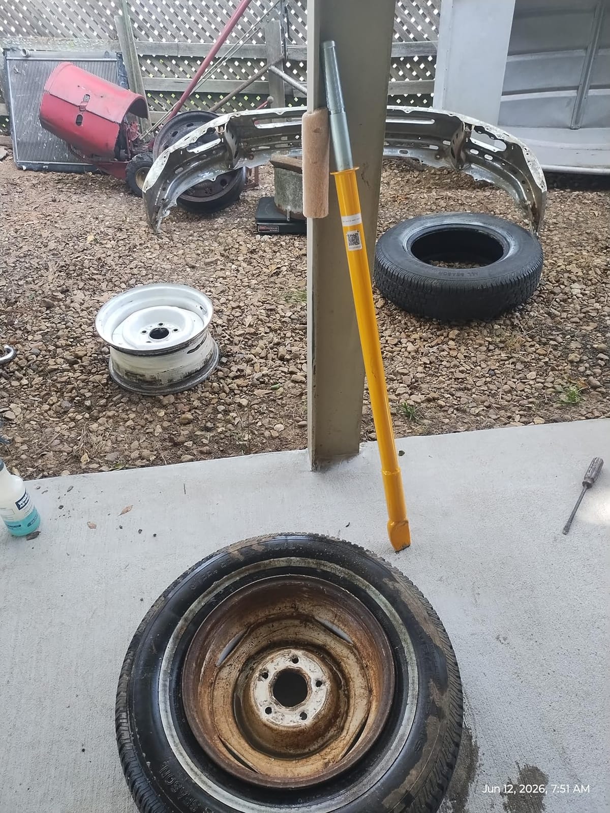 VEVOR Tire Bead Breaker Slide Hammer 46.3