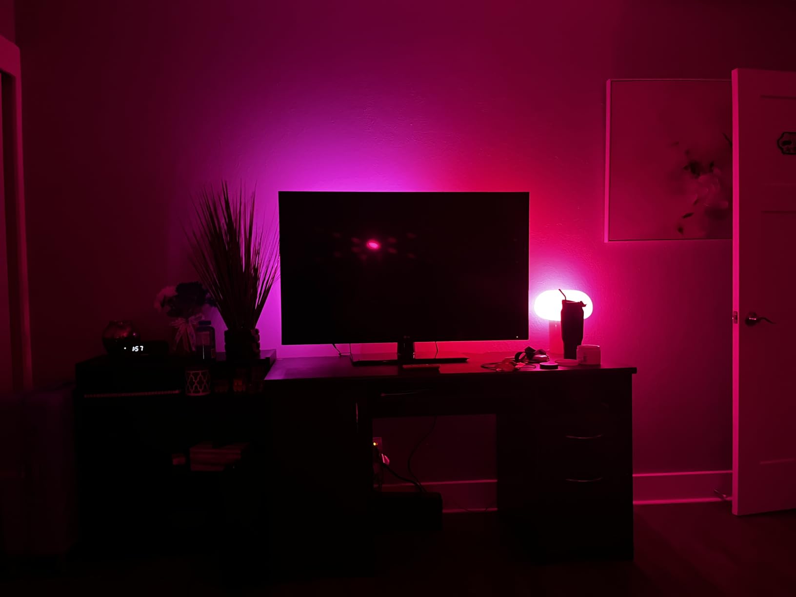Govee Smart TV LED Backlight Strip, RGBIC for 40-50inch TVs | Music Sync, Wi-Fi Bluetooth & App Control, Works with Alexa & Google Assistant, 77 Scene Modes, Adapter customer photo 2