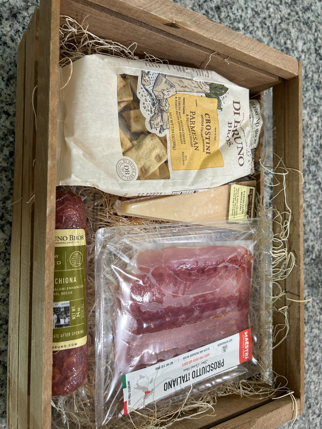 Di Bruno Bros Italian Market Cheese & Charcuterie Gift Crate: Loaded With The Best Authentic Gourmet Italian Food Items For Entertaining Friends and Family. The Perfect Food Basket Gift! customer photo 2
