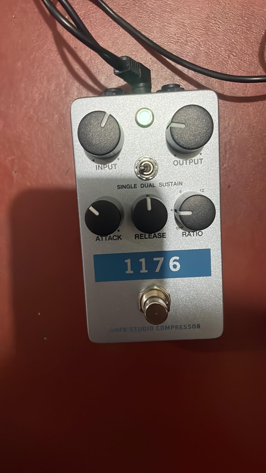 Universal Audio 1176 Compressor Limiter Pedal customer photo 2