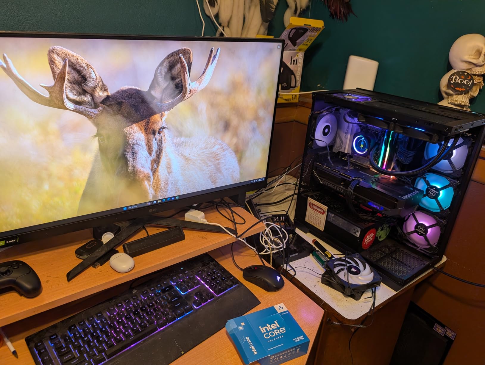 Intel® Core™ i5-14600KF New Gaming Desktop Processor 14 cores (6 P-cores + 8 E-cores) - Unlocked customer photo 2