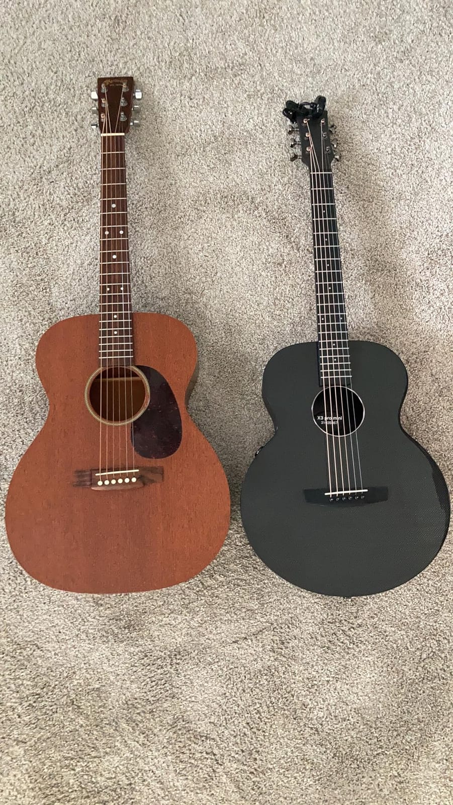 Enya X3 PRO MINI Carbon Fiber 36-Inch Smart Acoustic-Electric Travel Guitar | 3/4-Size Body, AcousticPlus SP1 Pickup, Built-In Effects, Wireless Speaker, Gig Bag Included, Ideal for Travel & Performance customer photo 2