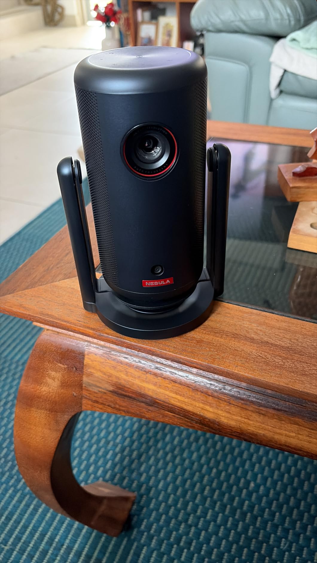 NEBULA Capsule 3 Portable Projector, Netflix-Certified | 2.5H Battery, Google TV, 1080p, Wi-Fi, 120
