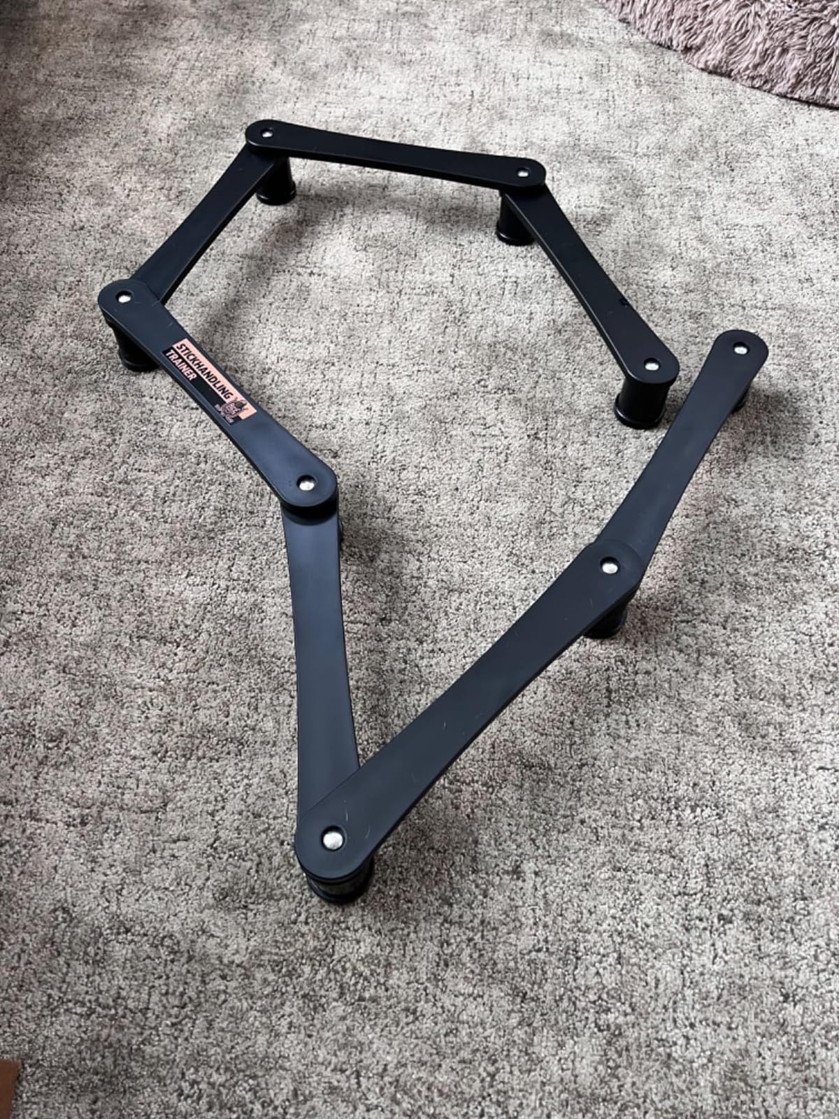 ACE HOCKEY The Snake Stickhandling Trainer - Adjustable Hockey Training Aid for Puck Control, Quick Hands, Reaction Time & Coordination customer photo 2