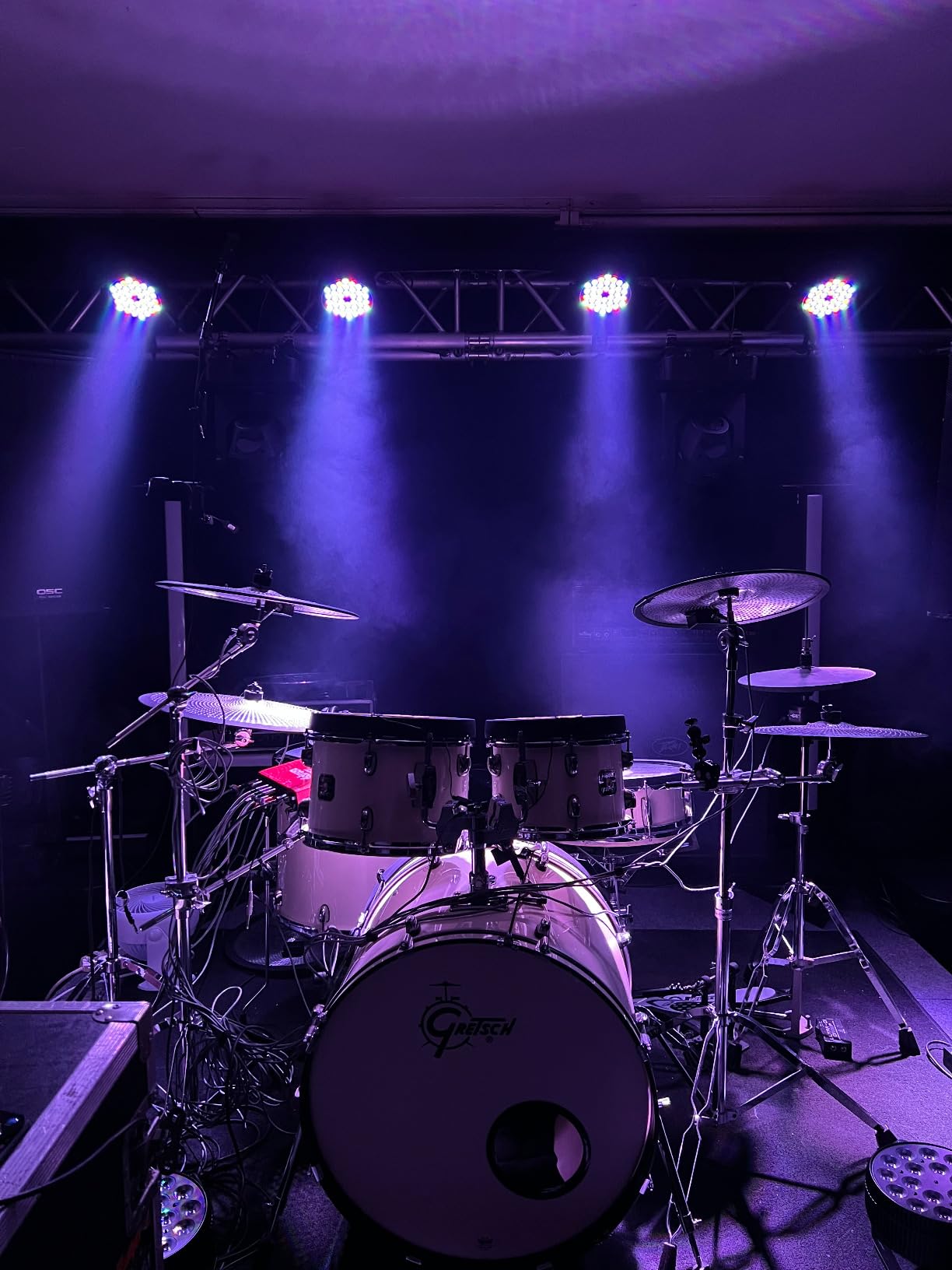 36W 36LEDs RGB Stage Par Lights by Remote DMX Control - 4Pack customer photo 1