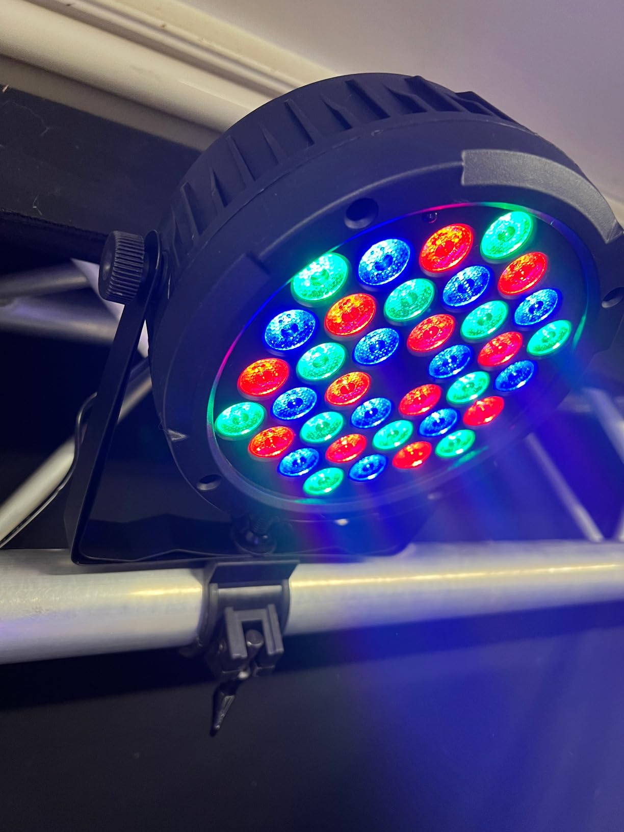 36W 36LEDs RGB Stage Par Lights by Remote DMX Control - 4Pack customer photo 2