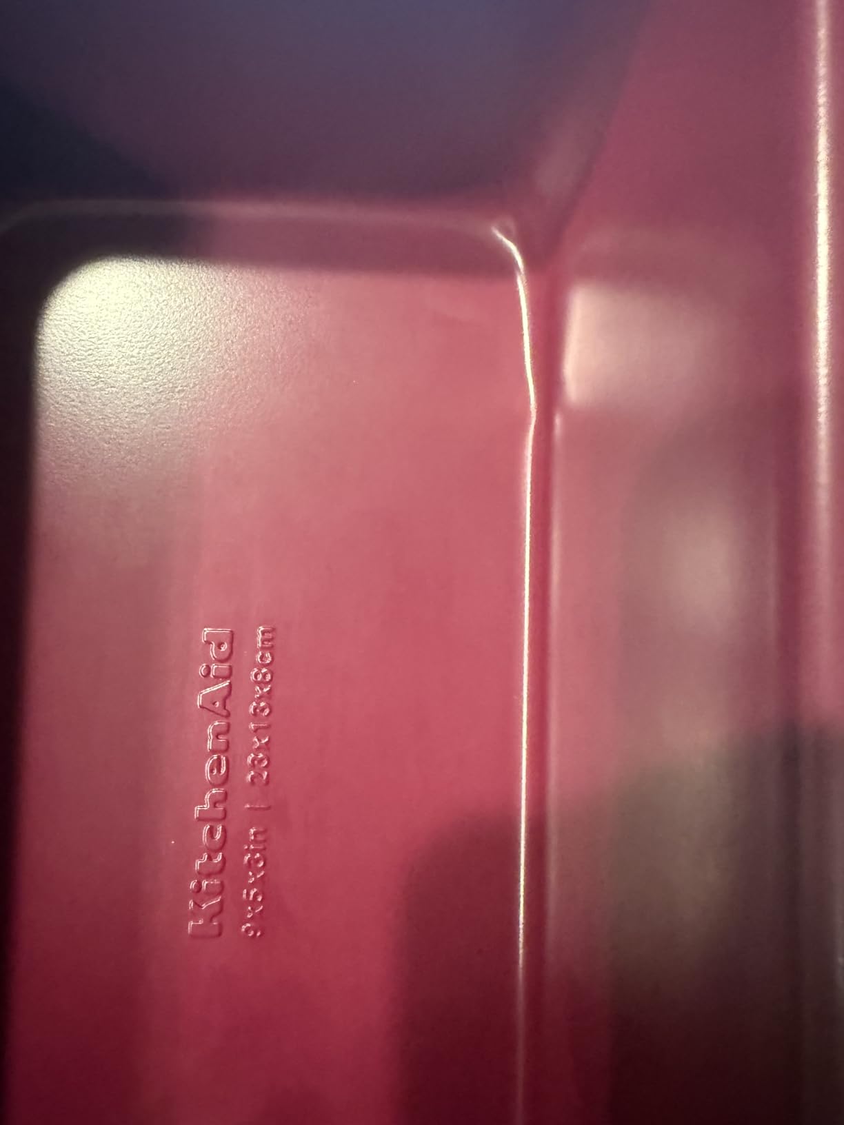 KitchenAid Nonstick Aluminized Steel Loaf Pan, Dishwasher Safe, 9 x 5 Inch, Contour Silver customer photo 1