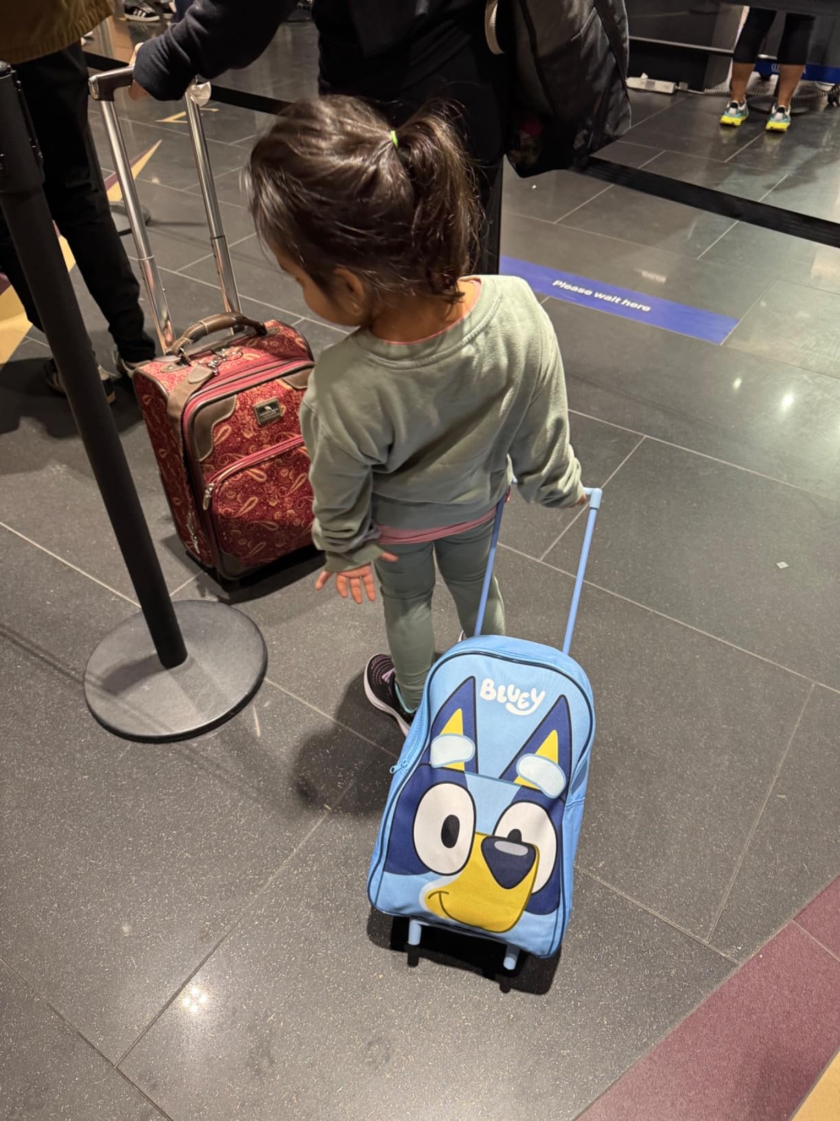 Kids Rolling Suitcase, 16 x 13 x 4 inches, Luggage for Girls and Boys, Travel Bag with Extendable Handle and Wheels, Gifts for Kids customer photo 1