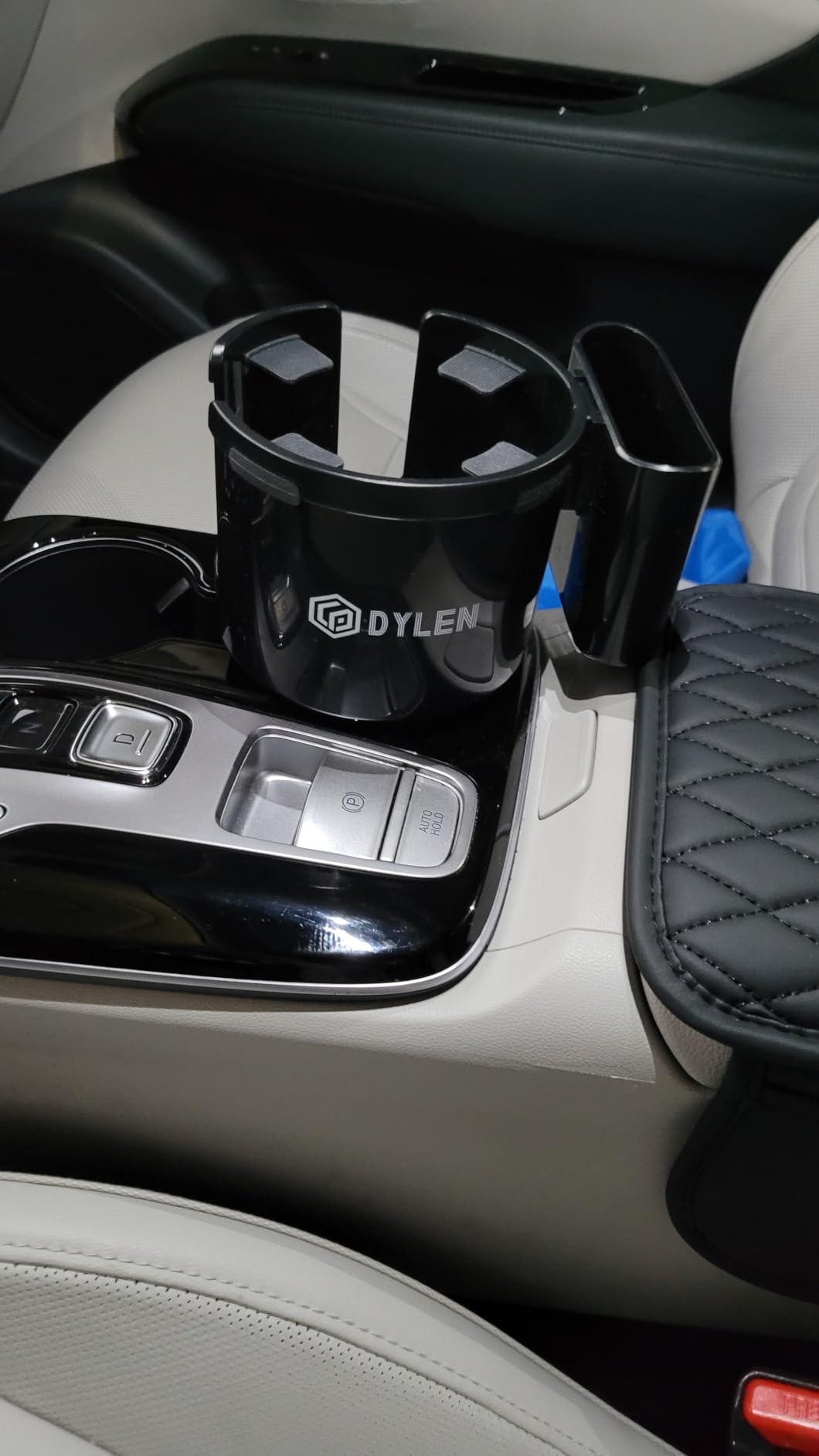 DYLEN Car Cup Holder Expander with Adjustable Base, Fits 16-46oz Bottles | Expandable Base Fits 2.5