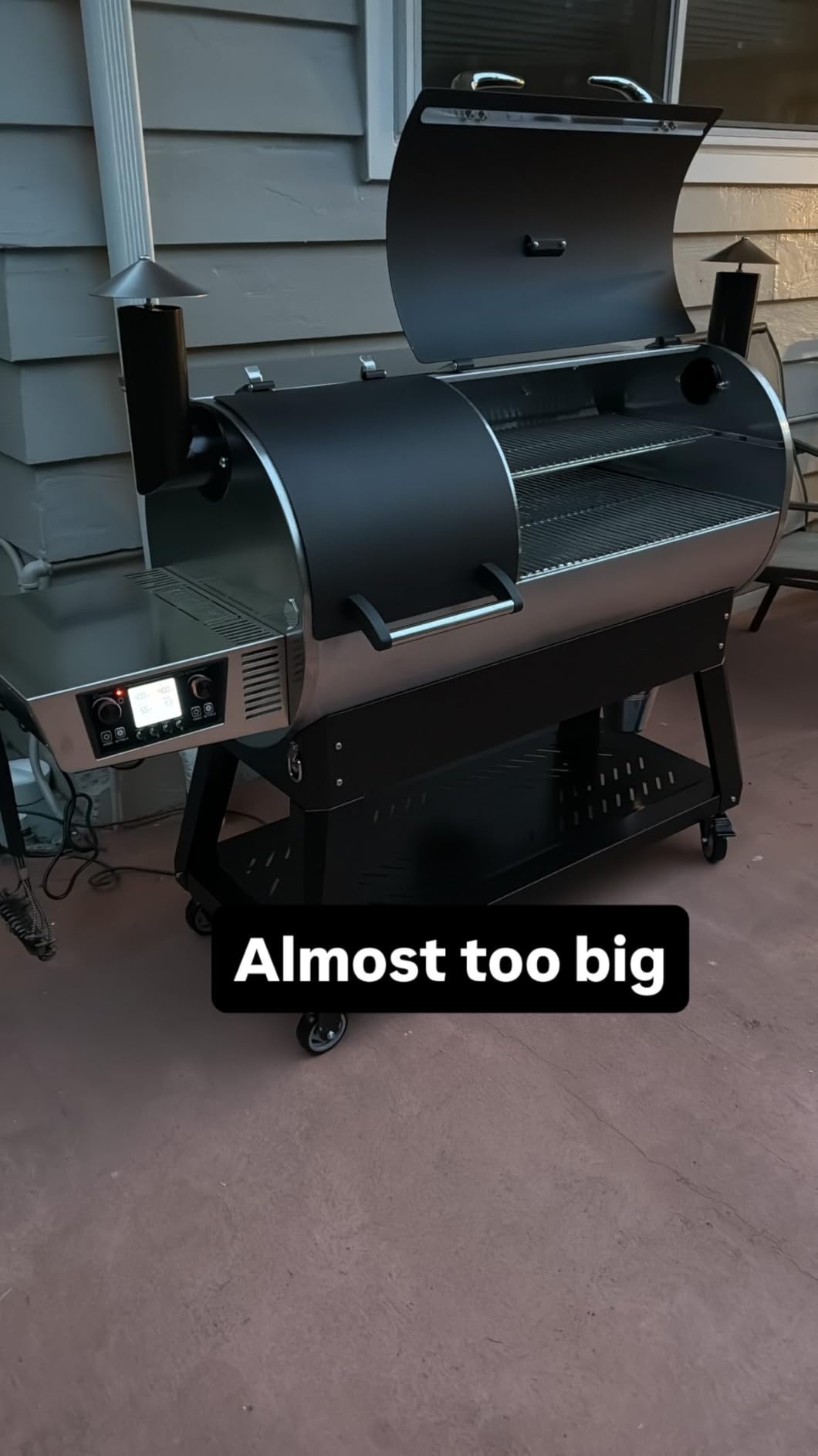 recteq DualFire 1200 Wood Pellet Smoker Grill, Wi-Fi Electric Pellet Grills, Dual Chambers for Hot and Fast + Low and Slow Cooking customer photo 2