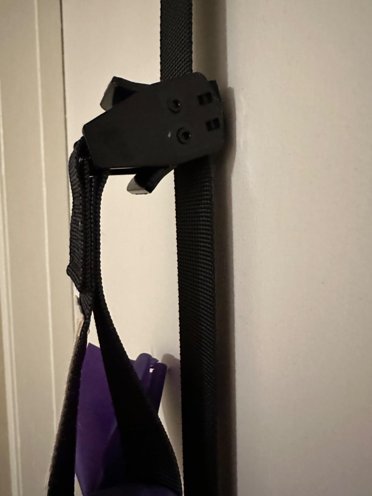 FITKIT Sliding Door Anchor for Resistance Bands, Adjustable Height customer photo 2