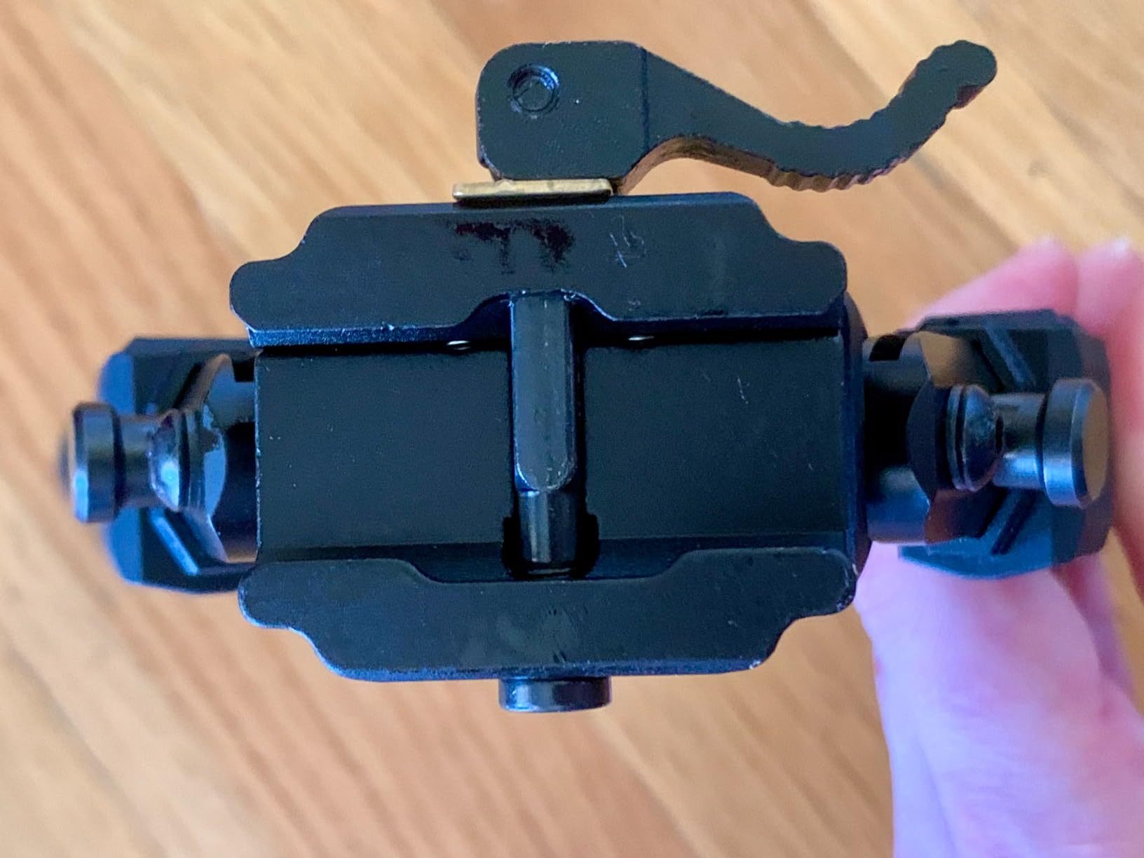 CVLIFE Rifle Bipod Quick Release Picatinny Bipod for Rifle Shooting Bipod | 360 Degrees Swivel and Tiltable Head Bipods for Rifles Adjustable Height and Foldable Legs for Shooting and Hunting customer photo 2