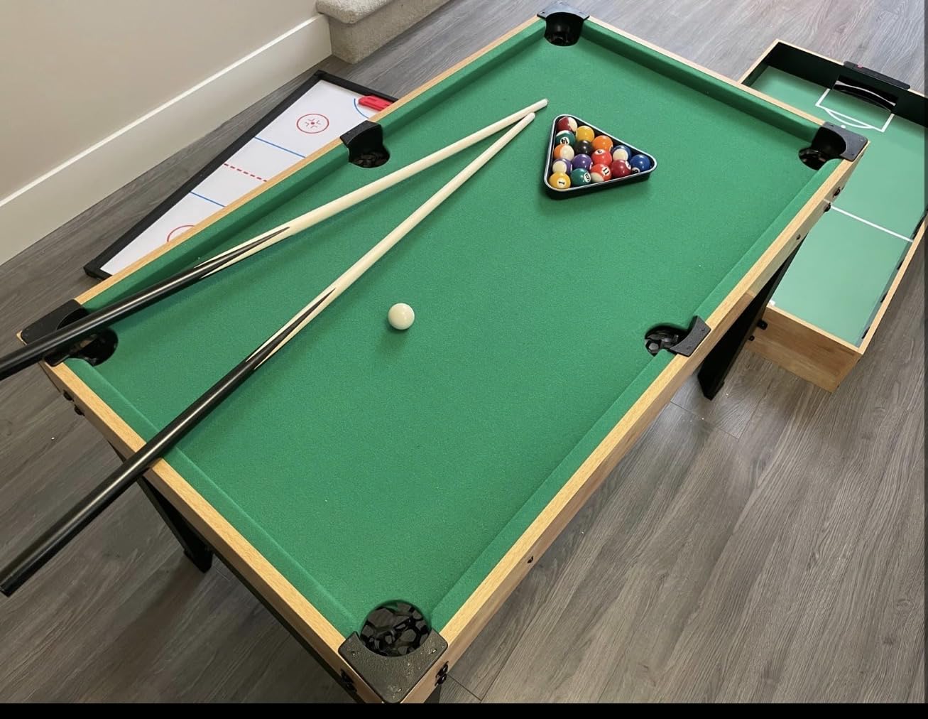 GYMAX 4 in 1 Multi Game Table, 49