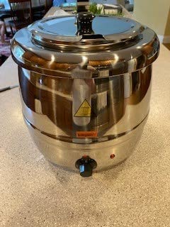 Valgus 10.5QT Electric Commercial Soup Kettle Food Warmer | Stainless Steel Hinged Lid, Detachable Pot, Temperature Control Knob for Big Family Buffet Gathering and Restaurant customer photo 2