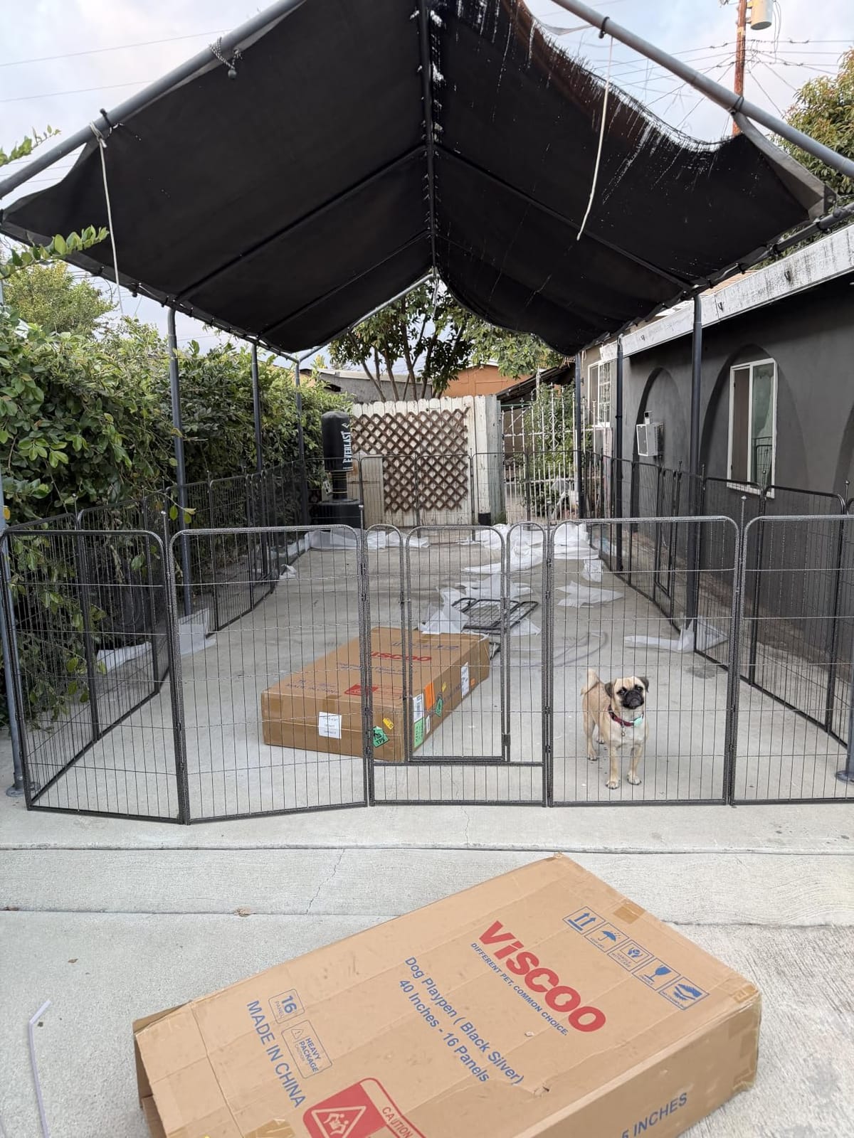 VISCOO Dog Playpen Outdoor, 16 Panels 40