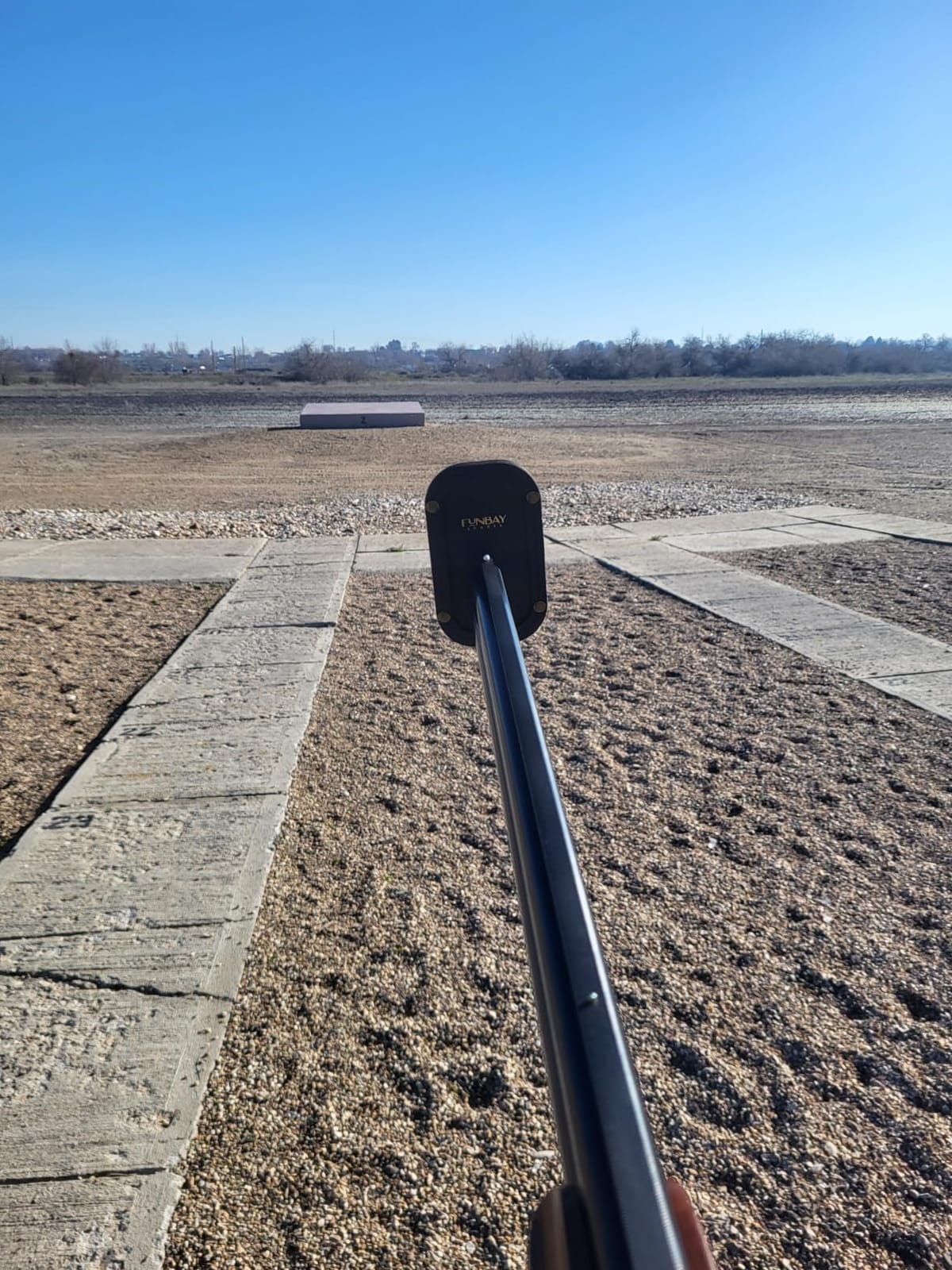 Magnetic Leather Barrel Rest for Trap, Sporting Clays, Skeet and Five Stand customer photo 2