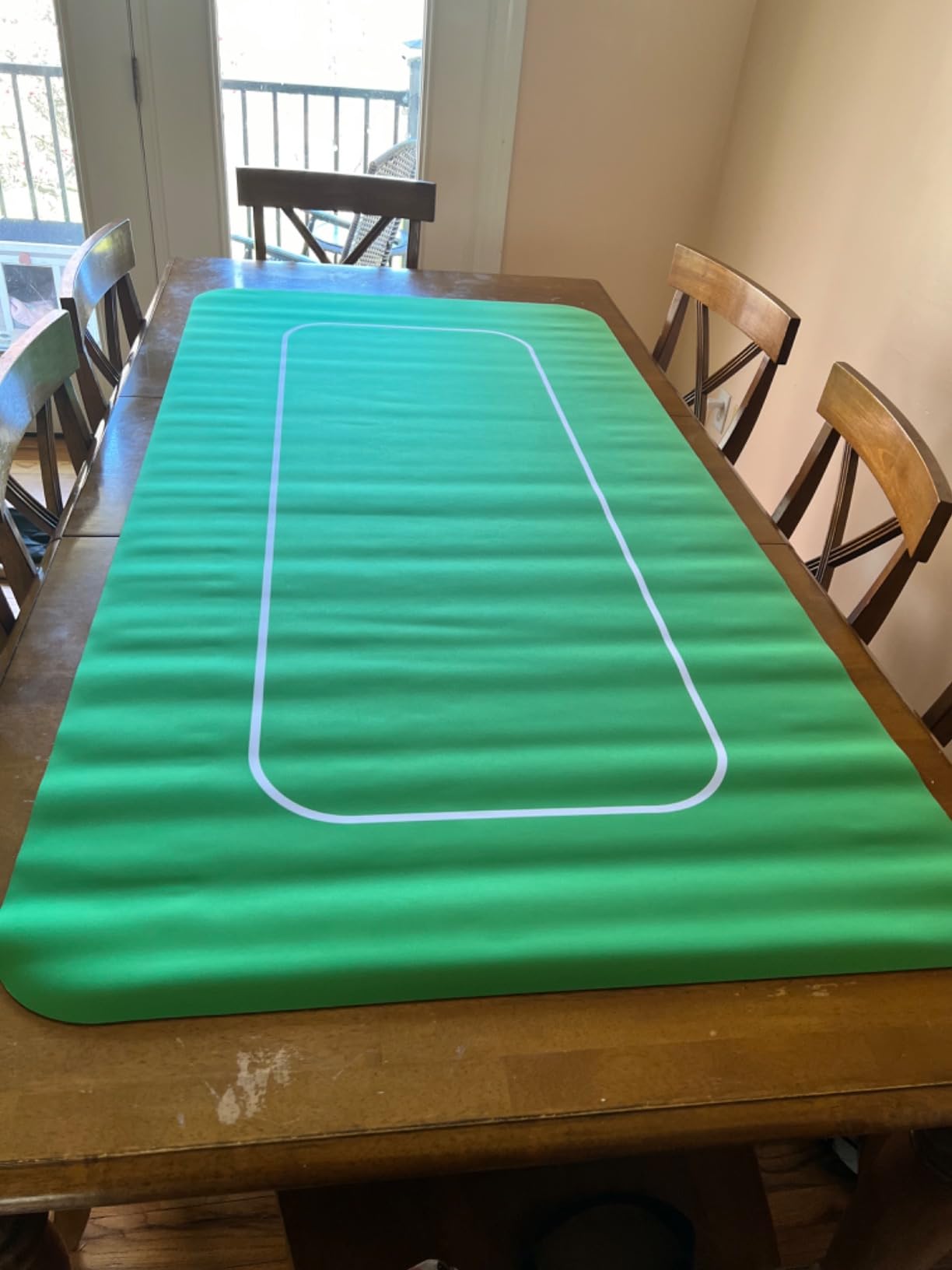 Yuanhe Poker Table Top Mat Layout - 36