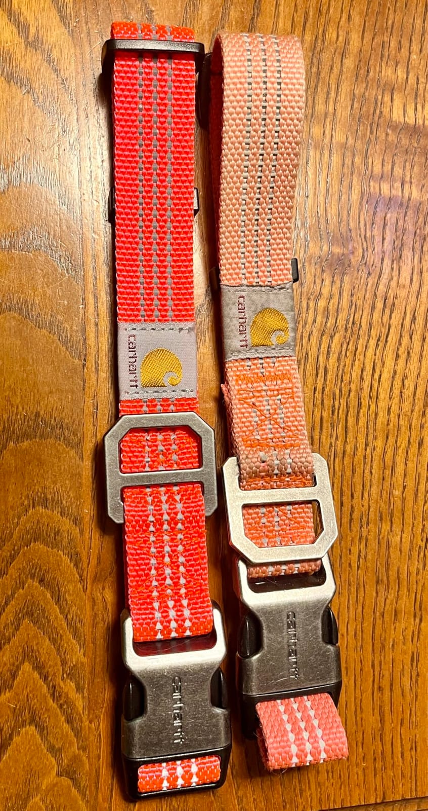 Carhartt Dog Collar Coral Glow L | Nylon Webbing, Fully Adjustable with Durable Side Release Buckle and Reflective Stitching customer photo 1