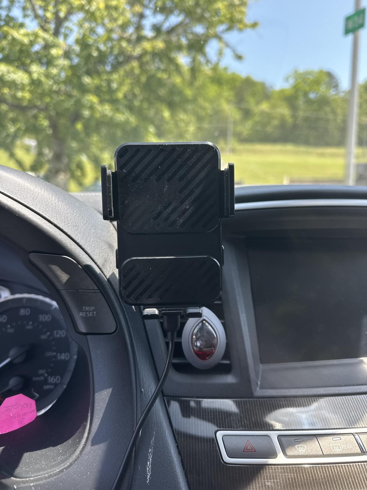 Wireless Car Charger, Phone Holders for Your Car 15W Fast Charging Auto Clamping, Air Vent Car Phone Mount for iPhone 17 16 15 14 13 Mini Pro Max XR, Samsung Galaxy S25 Ultra S24 S23 S22 S21 customer photo 1