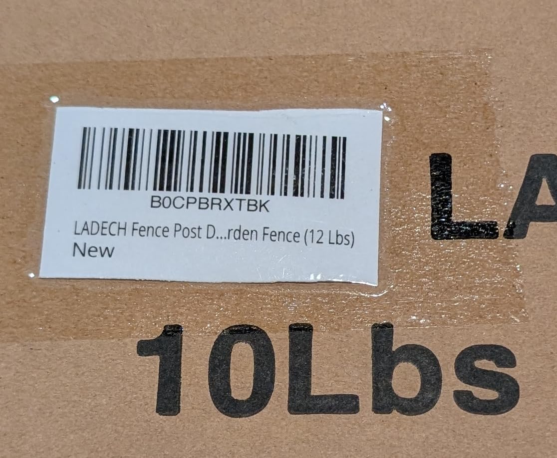 LADECH Fence Post Driver, Heavy Duty Hand Post Pounder with Handle - Use for Metal U Posts, T Posts, Garden Fence (12 Lbs) customer photo 1
