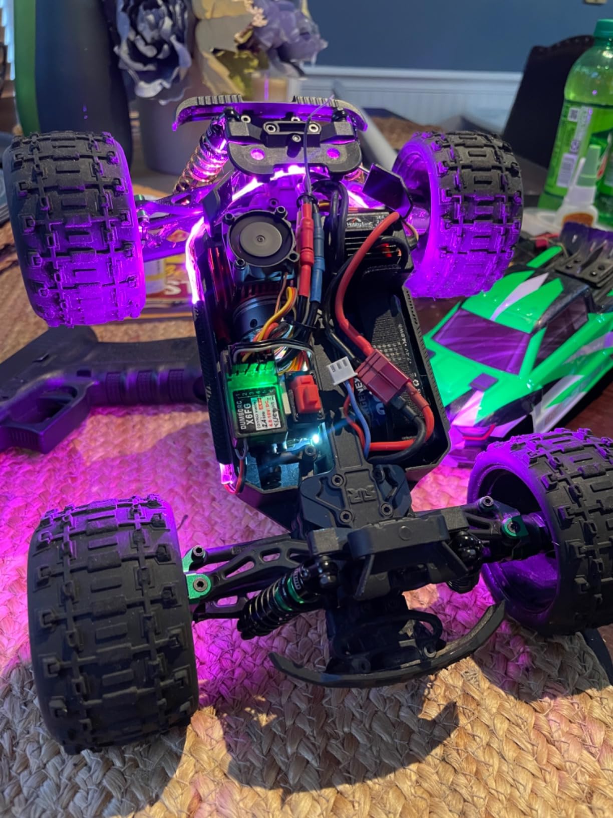 RC Truck 1/18 Granite GROM MEGA 380 Brushed 4X4 Monster Truck RTR with Battery & Charger, Red, ARA2102T2 customer photo 1