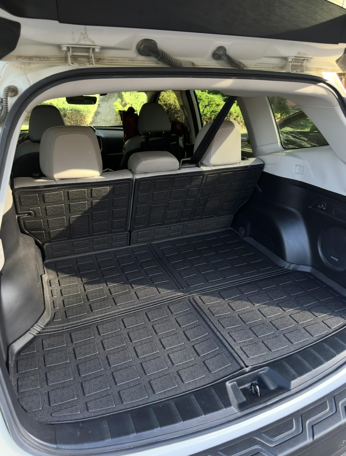 powoq Floor Mats Cargo Mat Compatible with 2022-2024 Ioniq 5 customer photo 2
