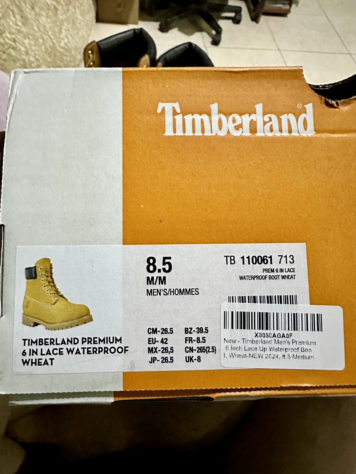 Timberland Men's Premium 6 inch Waterproof Boot customer photo 1