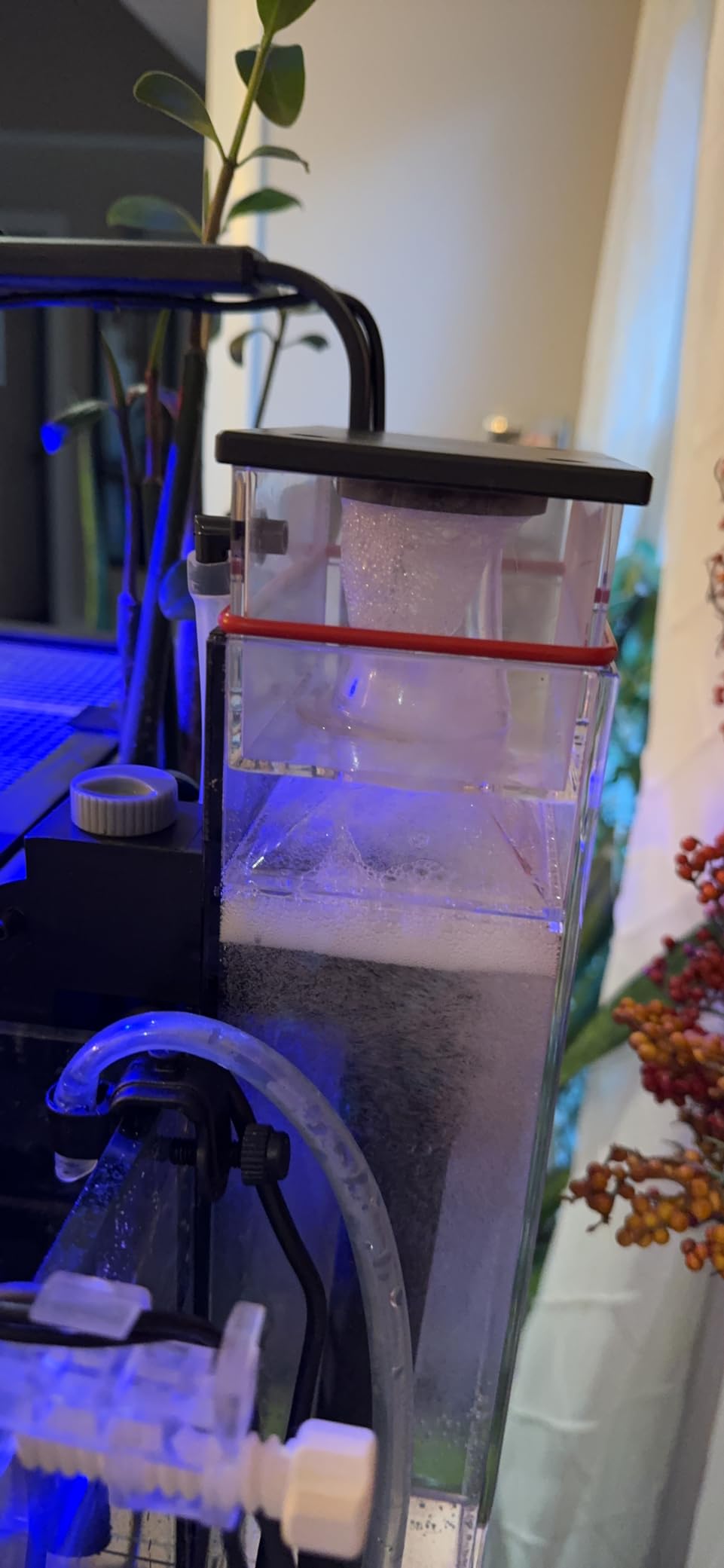 Coralife Aquarium Fish Tank Marine Salt Water DC-Controlled Variable Speed Mini Protein Skimmer, Up To 65 Gallons customer photo 1