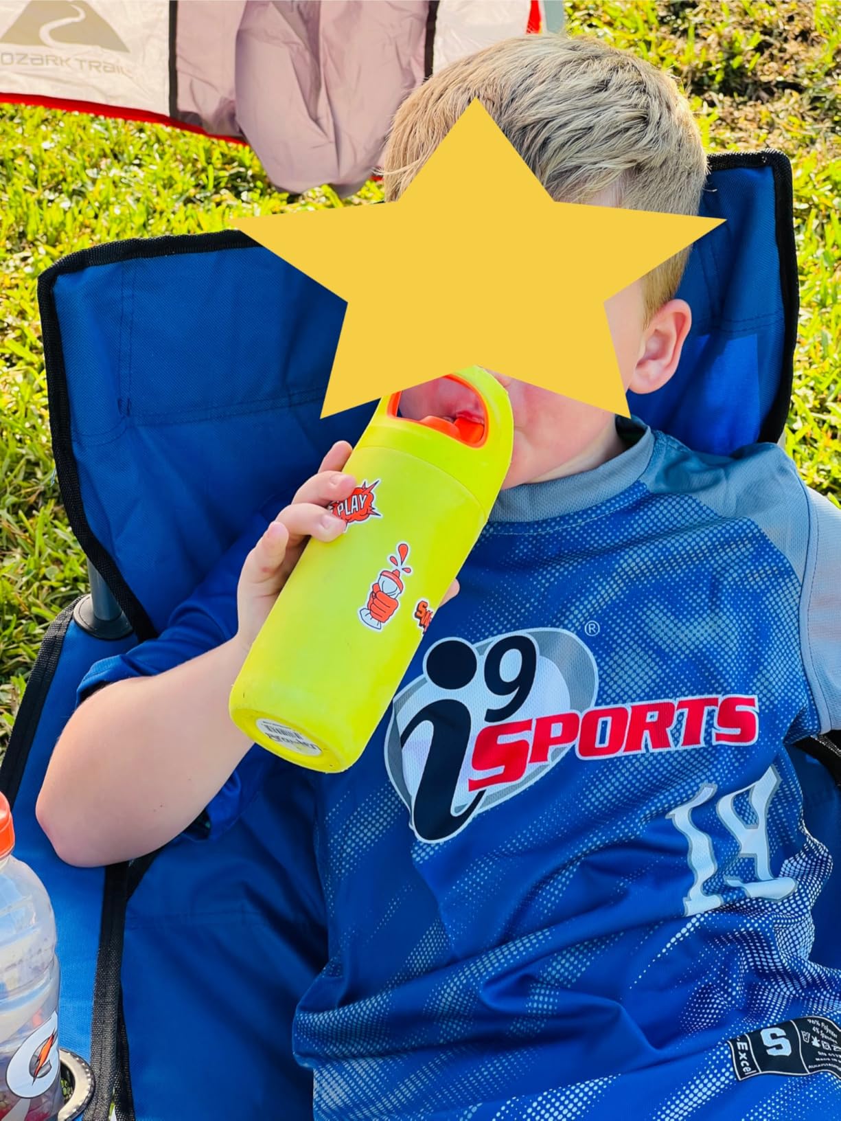 Gatorade Kids' Rookie Metal Water Bottle, 12oz, Stainless Steel Bottle, Double-Wall Insulation, Vacuum Insulated, Thermo Mug customer photo 2