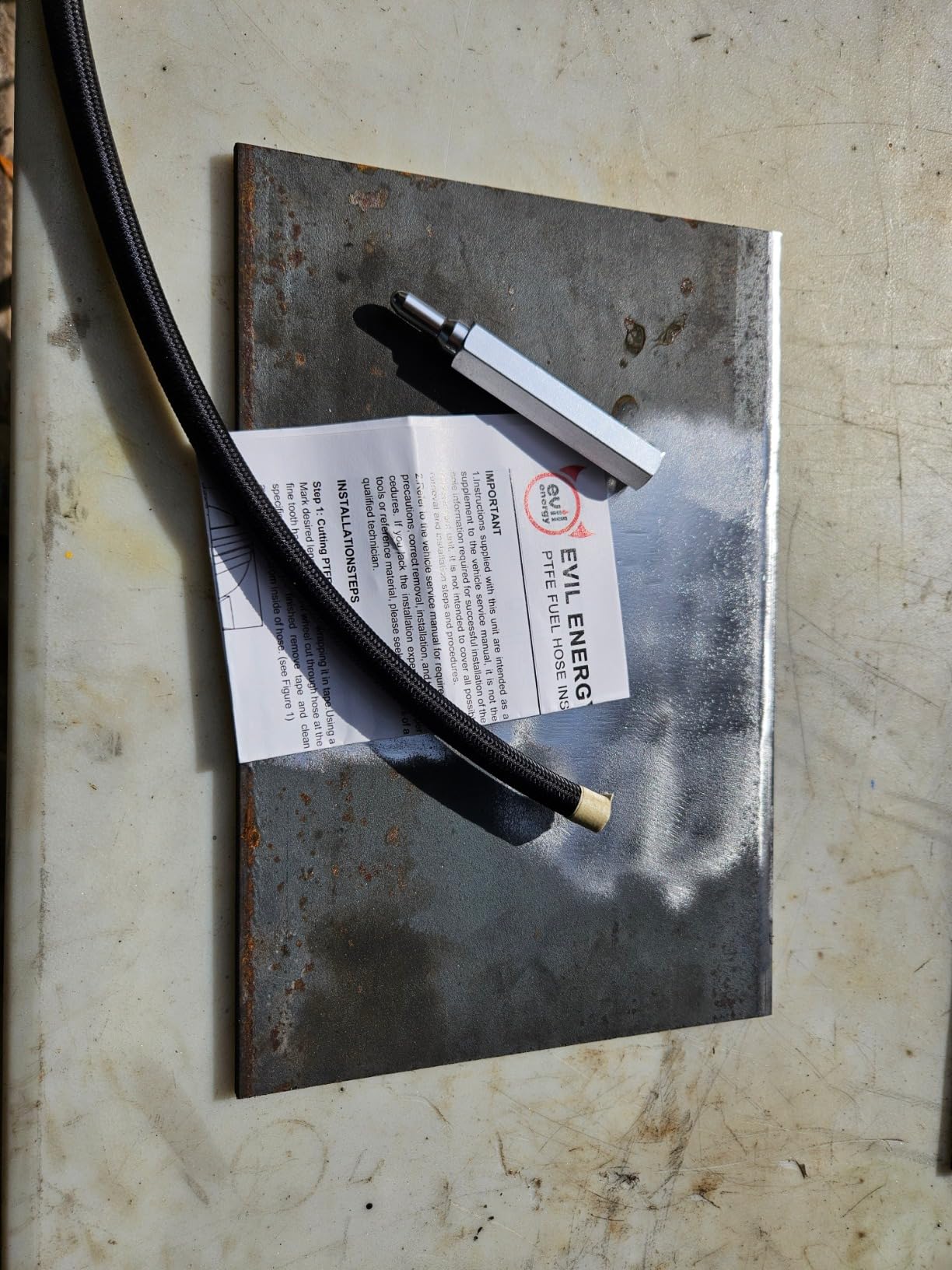 EVIL ENERGY 6AN PTFE Fuel Line Kit E85 LS Swap EFI Hose Fitting Kit 20FT customer photo 2