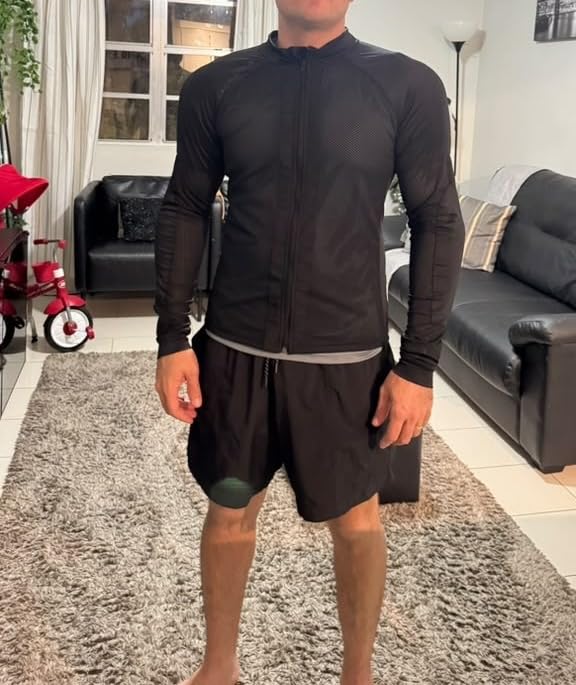 JAG Mesh Motorcycle Protective Shirt, Summer Riding Shirt for Men & Women | Armored Motorcycle Shirt, CE-Certified Protectors, Soft, All-Season Layering, Lightweight, Fitted, Breathable Biker Jacket customer photo 1