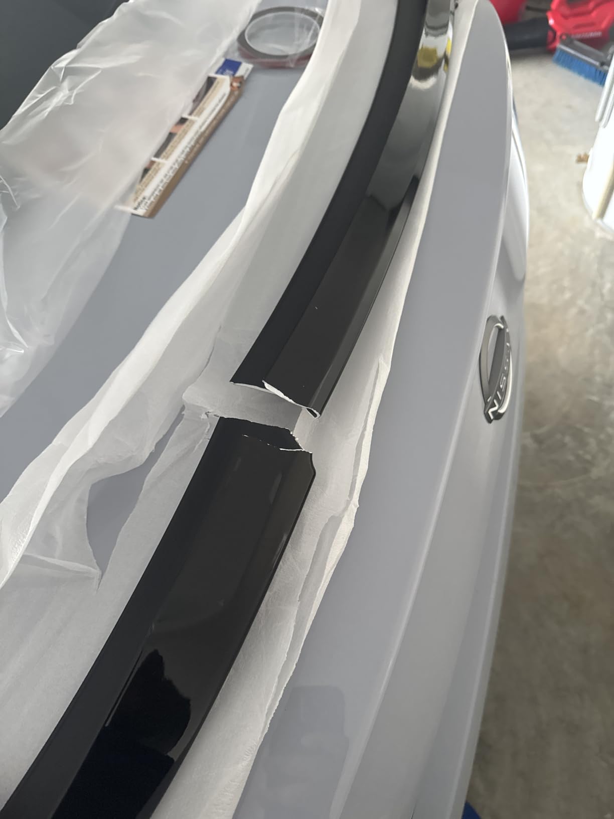 Rear Trunk Spoiler Wing Compatible with Nissan Altima 2019-2025 S/SR/SV/SL customer photo 2