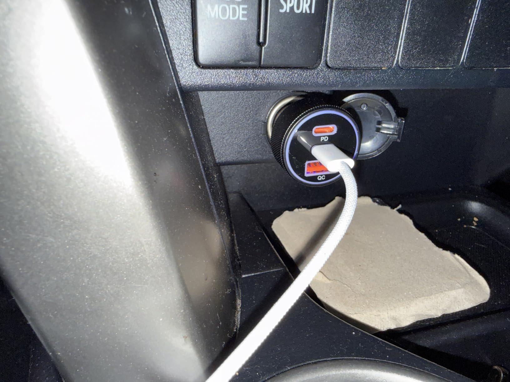 Car Charger USB C, 3 Port 67W Dual USB-C & USB-A Car Phone Charger Adapter | Fast Charging Cigarette Lighter Accessories customer photo 2
