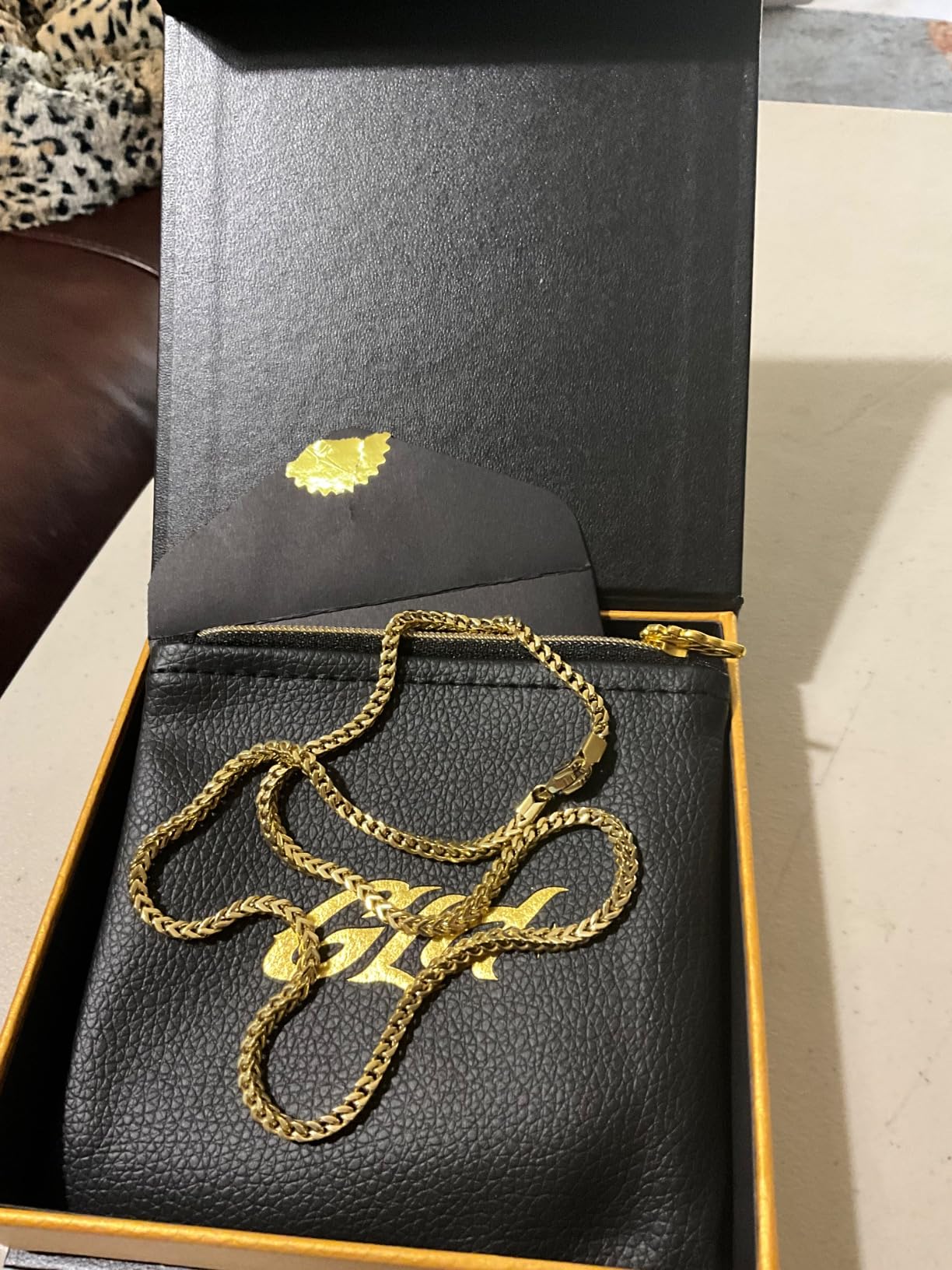 GLD Franco Chain Necklace for Men and Women - 18K - 3MM and 6MM customer photo 1