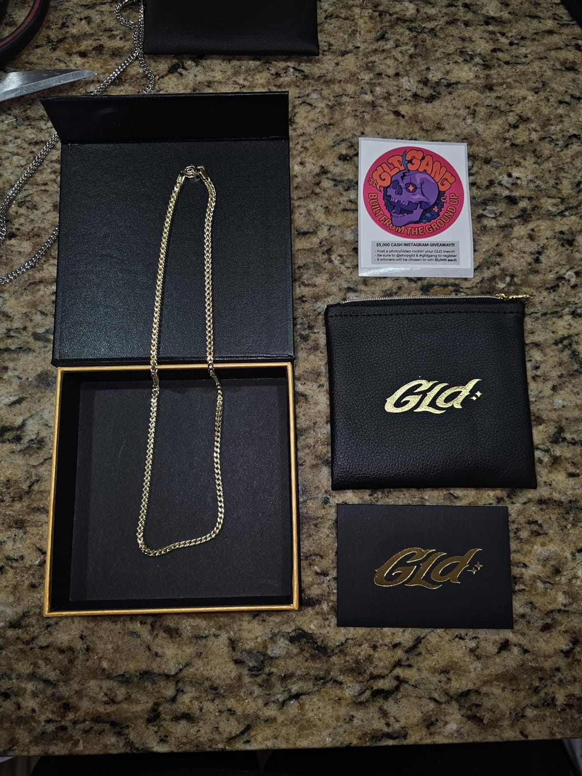 GLD Franco Chain Necklace for Men and Women - 18K - 3MM and 6MM customer photo 2