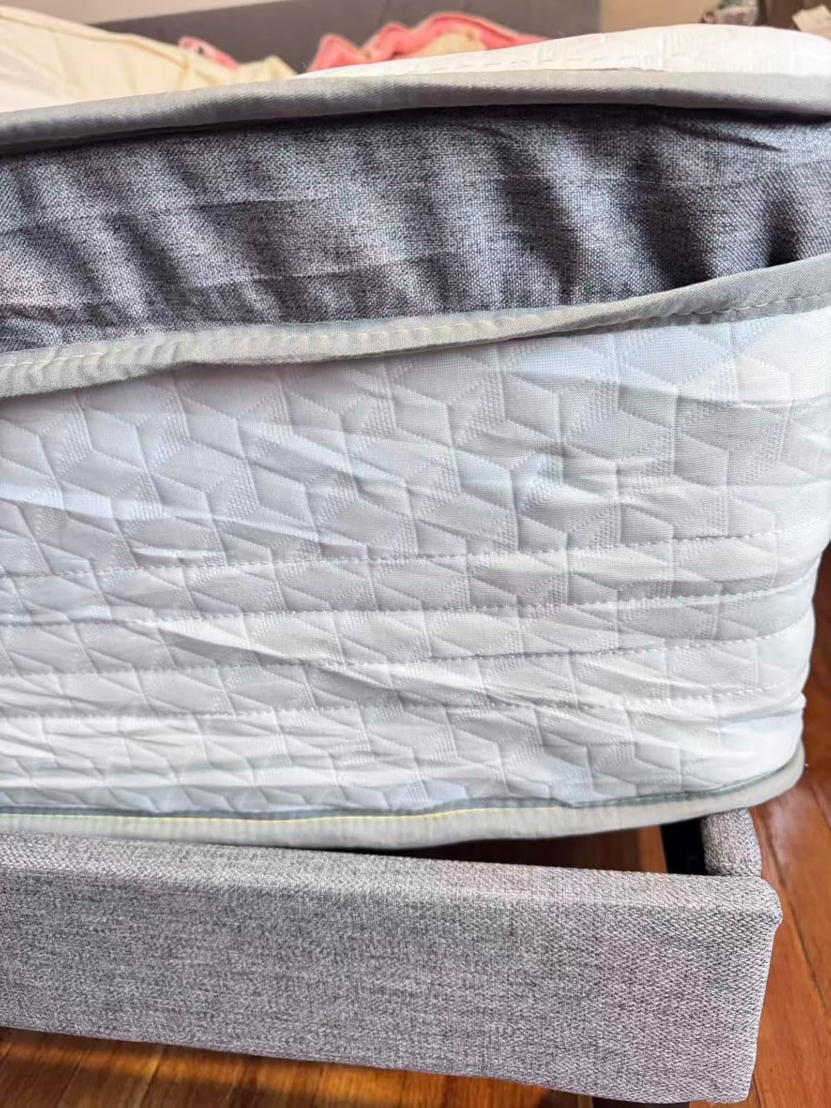 Novilla Queen Mattress, 12 Inch Hybrid Mattress Queen with Comfort Foam | Innerspring Pillow Top Mattresses in a Box, Pressure & Pain Relief, Soft Feel but Supportive, CertiPUR-US customer photo 2